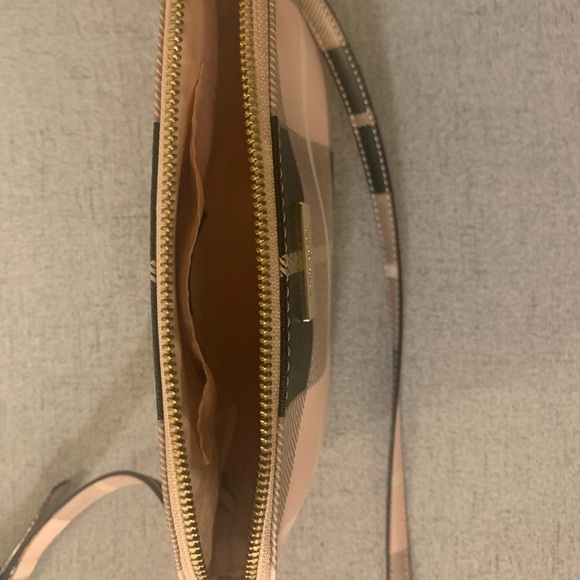 Kate Spade Pink Plaid Purse - Picture 2 of 3